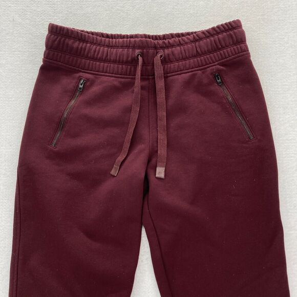 Athleta Bounce Back Jogger Women's Small Red Stretch Fabric Drawstring Athletic - Picture 2 of 12